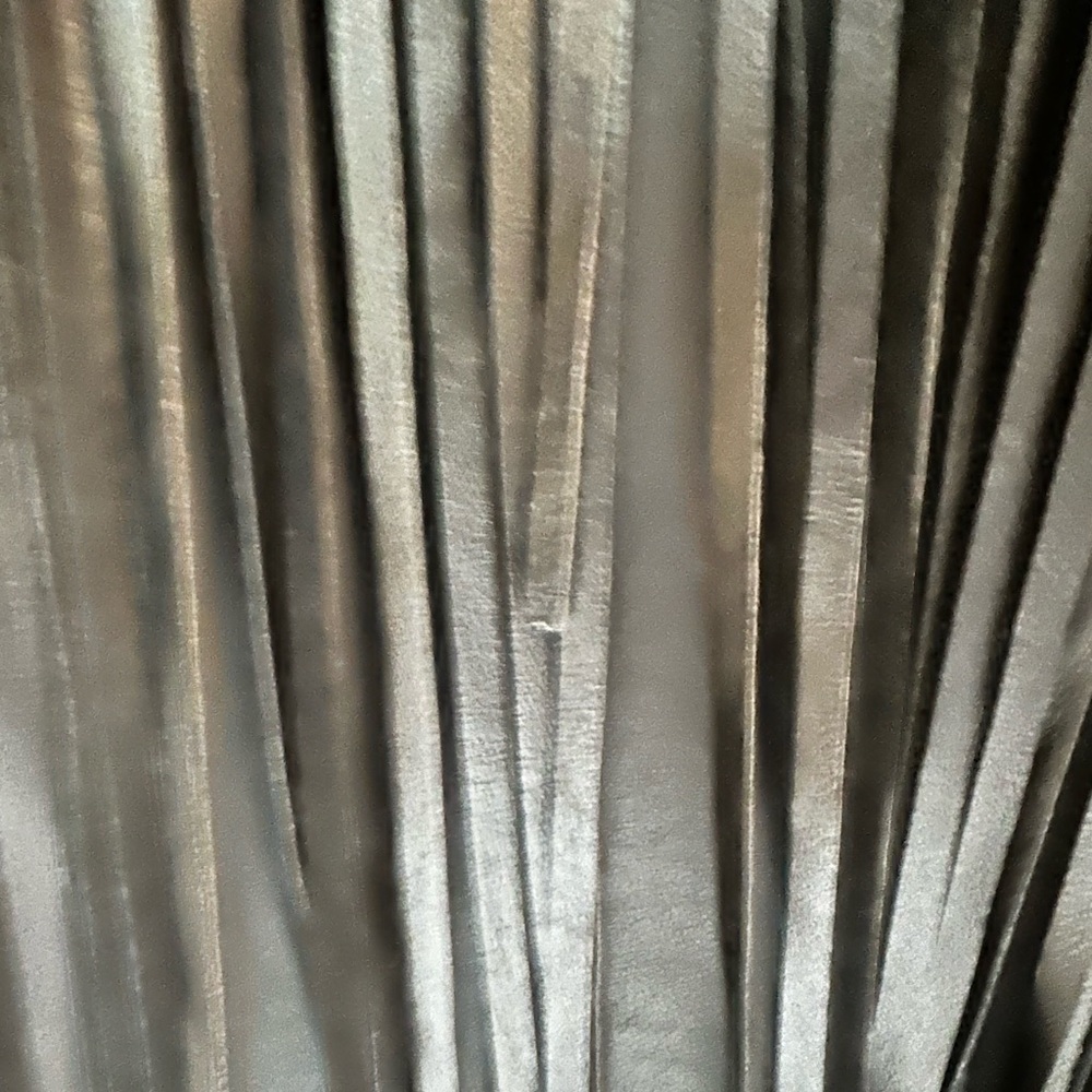 BNWT soft pleather black INC jacket with gorgeous real leather fringe. - Picture 9 of 10